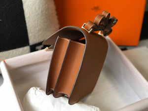 Hermes H082060 Constance Slim Wallet Epsom calfskin Brown - 19 cm - View 6