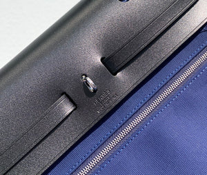Hermes H082835CKAC Herbag Zip 31 Bag in Black Hunter Leather and Canvas H60029 - Default Title - View 7