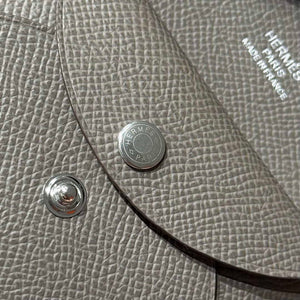 Hermes H083035CK10 Calvi Duo card holder H91001 - Default Title - View 6