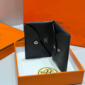 Hermes H083035CK10 Calvi Duo card holder H91017 - Default Title - View 4