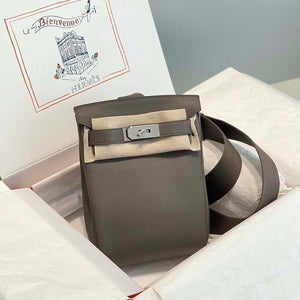 Hermes H083591CK89 Hac a Dos GM backpack Pewter gray - Default Title - View 1