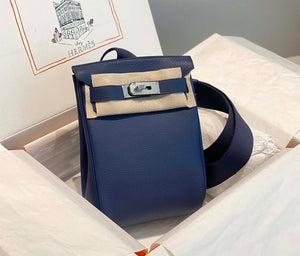 Hermes H083591CK89 Hac a Dos GM backpack Navy blue - Default Title - View 3