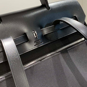 Hermes H084076CKAD A Dos Zip Retourne Herbag Backpack Toile Vache Hunter Ebene H60068 - Default Title - View 6