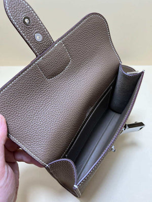 Hermes H084109CK18 SAC A Depeches Messager Shoulder Togo 21 bags Gray brown - Default Title - View 9