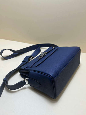 Hermes H084109CK25 Kelly Messager Shoulder Togo 25 bags Navy Silver - Default Title - View 6