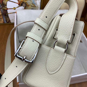 Hermes H084109CK25 Kelly Messager Shoulder Togo 25 bags White Silver - Default Title - View 8