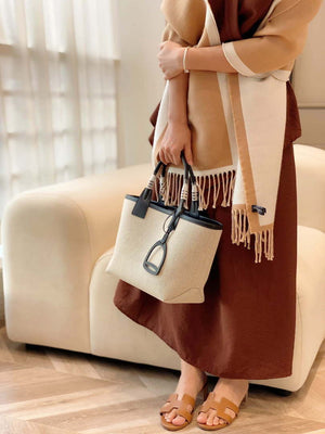 Hermes H084532CKAB Steeple 28 bag H320011 Shopping Tote - Default Title - View 1