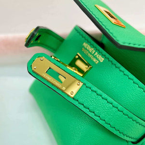 Hermes H084665CK0U Kellyfestival charm Kelly bag charm in Swift calfskin H88904 - Gold - View 18
