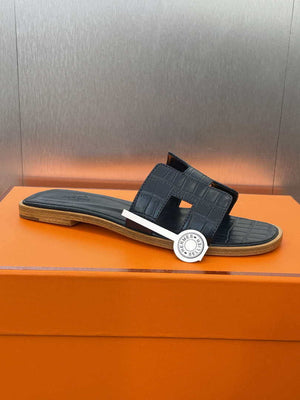 Hermes H202230Zv5K360 Women Crocodile calfskin Oran Sandal H33645 - Euro 34=US 3 - View 6