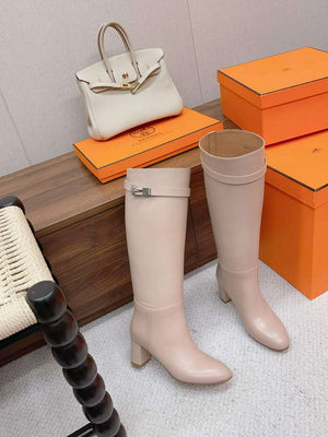 Hermes H222070Z Women's Shoes High Boot H66294 - 35 - View 4