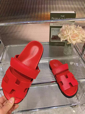Hermes H222857 Men Women's Hermes Chypre sandals H908907 - 35 - View 4