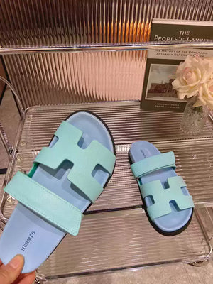 Hermes H222857 Men Women's Hermes Chypre sandals H908911 - 35 - View 4