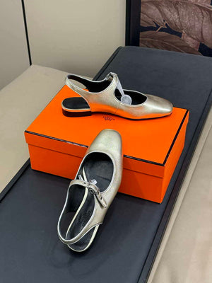 Hermes H251148Zv1W380 Women Kleo slingback H33663 - 10 mm / Euro 35=US 4 - View 8
