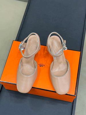 Hermes H251148Zv1W380 Women Kleo slingback H33664 - 10 mm / Euro 35=US 4 - View 2