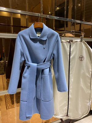 Hermes H2H0129DA0234 Women's Fashion Clothing Coat H33284 - S - View 8