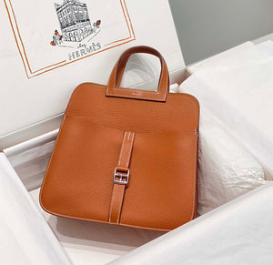 Hermes halzan 25 clemence stamp B Silver H98802 - Default Title - View 3
