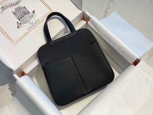 Hermes halzan clemence stamp B Gold H98810 - 22 cm - View 3