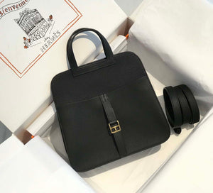 Hermes halzan clemence stamp B Gold H98810 - 22 cm - View 11