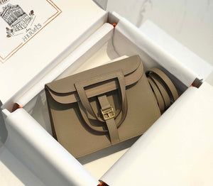 Hermes halzan clemence stamp B Gold H98811 - 22 cm - View 10