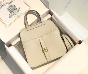 Hermes halzan clemence stamp B Gold H98812 - 22 cm - View 2