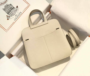 Hermes halzan clemence stamp B Gold H98812 - 22 cm - View 12
