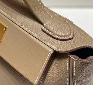 Hermes Kelly 2424 Leather 29cm H230267 Elephant gray Shoulder bag - Default Title - View 8