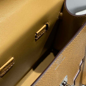 Hermes Kelly Doll Quelle Idole Picto Mauve Sylvestre Epsom with Palladium Hardware H230302 - Default Title - View 9