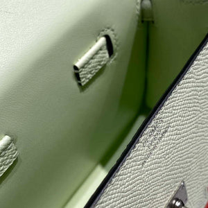 Hermes Kelly Doll Quelle Idole Picto Mauve Sylvestre Epsom with Palladium Hardware H230307 - Default Title - View 10