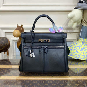 Hermes Kelly Swift Kelly Lakis 28 32 cm H230310 - Gold / Semi manual / 28 CM - View 10