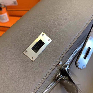Hermes Kelly Swift Kelly Lakis 28 32 cm H230313 - Gold / Semi manual / 28 CM - View 17