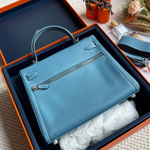 Hermes Kelly Swift Kelly Lakis 28 32 cm H230316 - Gold / Semi manual / 28 CM - View 2