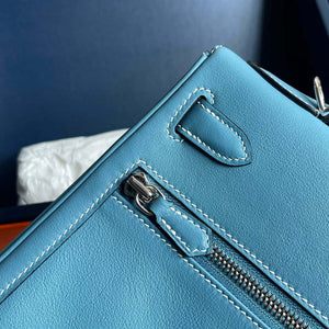 Hermes Kelly Swift Kelly Lakis 28 32 cm H230316 - Gold / Semi manual / 28 CM - View 6