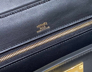 Hermes Mini 2424 Leather 21cm H230263 Black - Default Title - View 8