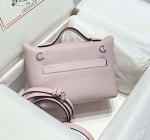 Hermes Mini 2424 Leather 21cm H230263 fantasy Purple - Default Title - View 2