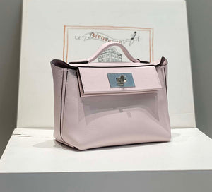 Hermes Mini 2424 Leather 21cm H230263 fantasy Purple - Default Title - View 4