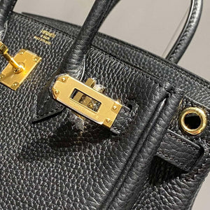 Hermes Mini Birkin Designer Tote Bag Togo Leather 20CM H28404 - Default Title - View 12
