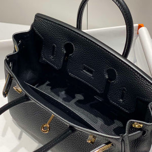 Hermes Mini Birkin Designer Tote Bag Togo Leather 20CM H28404 - Default Title - View 14