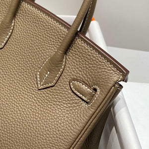 Hermes Mini Birkin Designer Tote Bag Togo Leather 20CM H28410 - Default Title - View 6