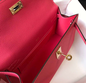 Hermes Mini Kelly Pouchette H230225 Epsom Leather Elipstick powder - Default Title - View 9