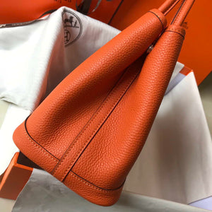 Hermes Orange Togo Medium Garden Party 36cm Bag H239058 - Default Title - View 3