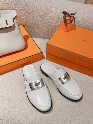Hermes OZ Mule H212296Zv02340 Shoes H990012 - Euro 35=US 4 - View 1
