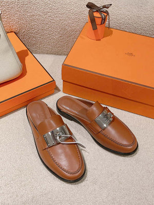 Hermes OZ Mule H212296Zv02340 Shoes H990014 - Euro 35=US 4 - View 1