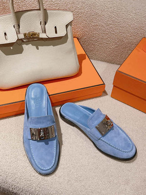 Hermes OZ Mule H212296Zv02340 Shoes H990015 - Euro 35=US 4 - View 3