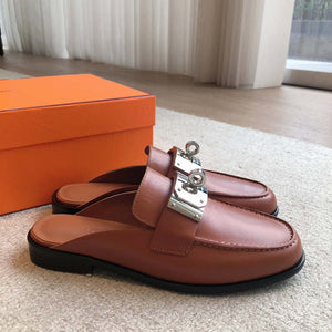 Hermes OZ Mule H212296Zv02340 Shoes H990018 - Euro 35=US 4 - View 3