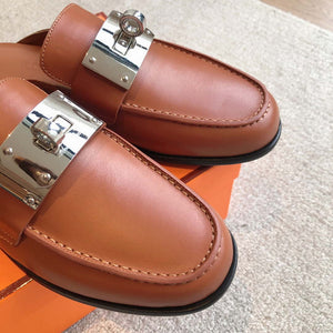 Hermes OZ Mule H212296Zv02340 Shoes H990018 - Euro 35=US 4 - View 4