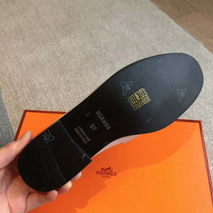 Hermes OZ Mule H212296Zv02340 Shoes H990019 - Euro 35=US 4 - View 9