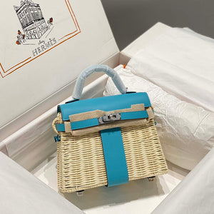 Hermes Picnic Sellier Kelly 22 Barenia Palladium Hardware H21805 - Default Title - View 1