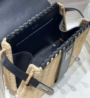 Hermes Picnic Sellier Kelly 22 Barenia Palladium Hardware H21806 - Default Title - View 10
