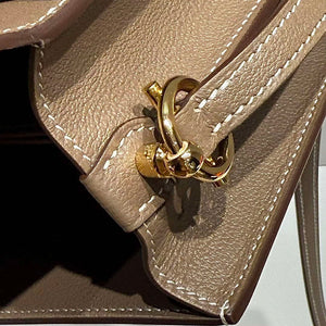 Hermes Roulis Mini Bag Evercolor Leather H233002 - Gold - View 14