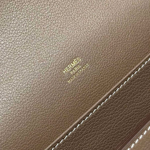 Hermes Roulis Mini Bag Evercolor Leather H233002 - Gold - View 16